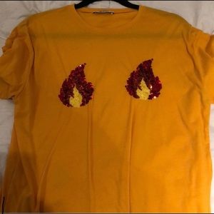 ZARA Flame Shirt